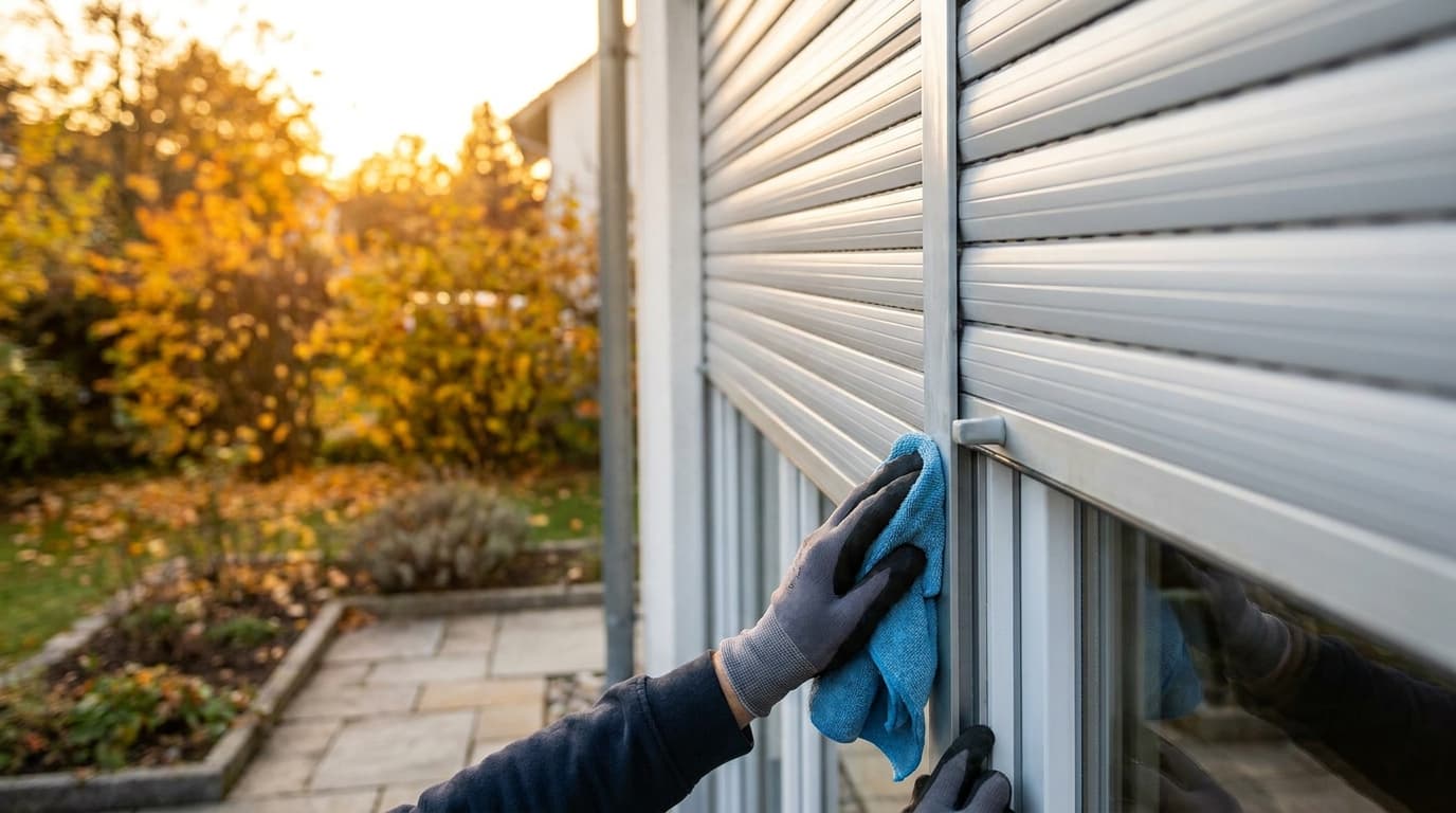 Rollladen warten im Herbst: der 30-Minuten-Check