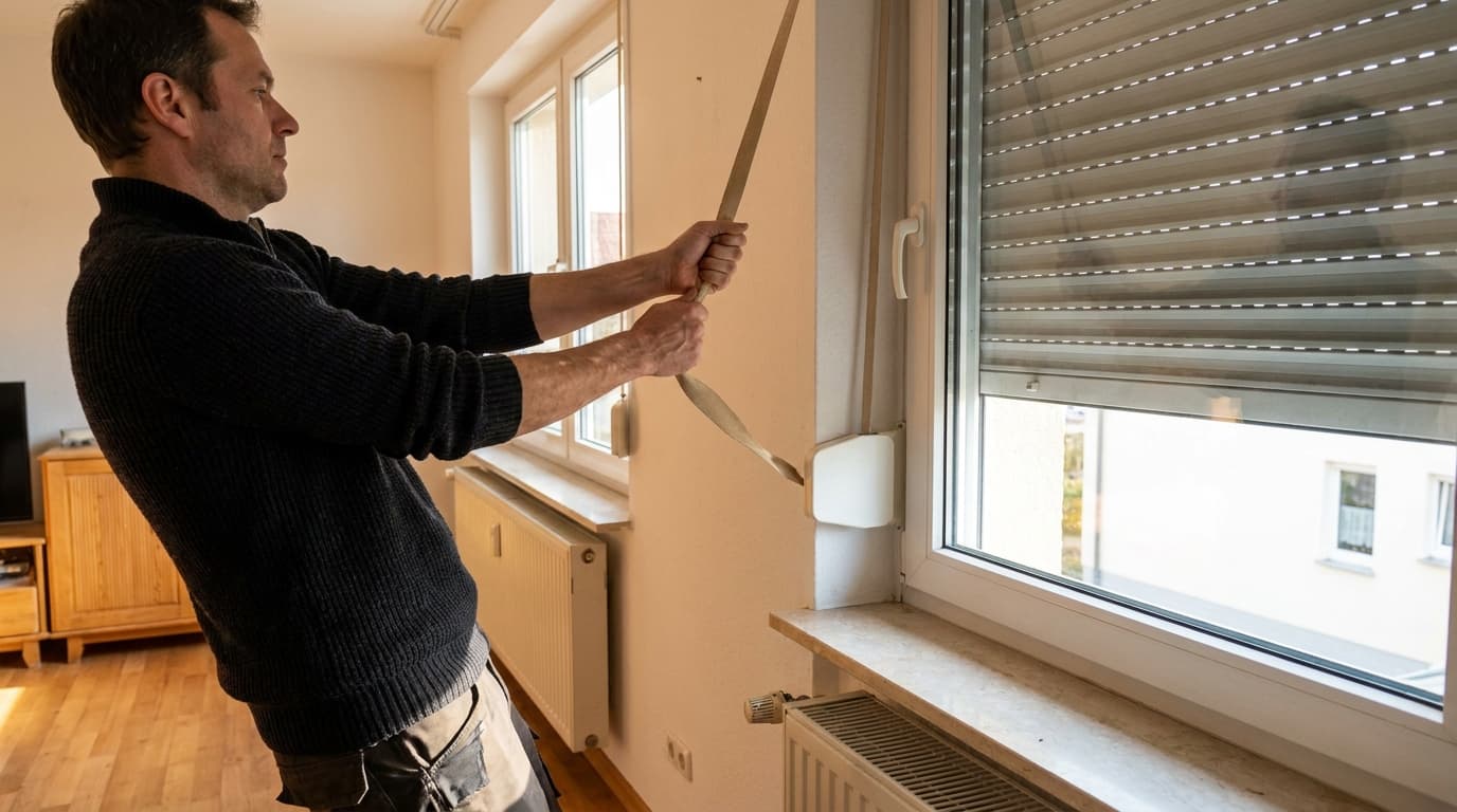 Rollladen zieht schwer: 7 Ursachen erkennen und beheben