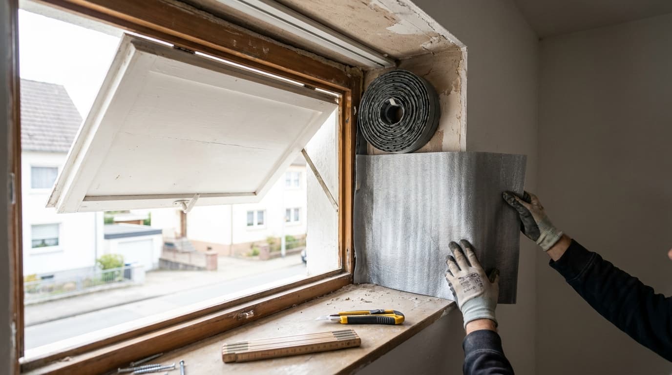 Rollladenkasten dämmen: die ehrliche DIY-Anleitung